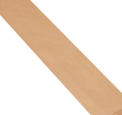 6 x 3 1/2 x 34 Kraft Paper Merchandise Bags 100/Case